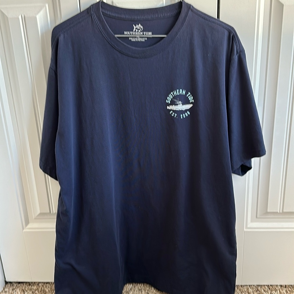 Southern Tide tshirt mens navy